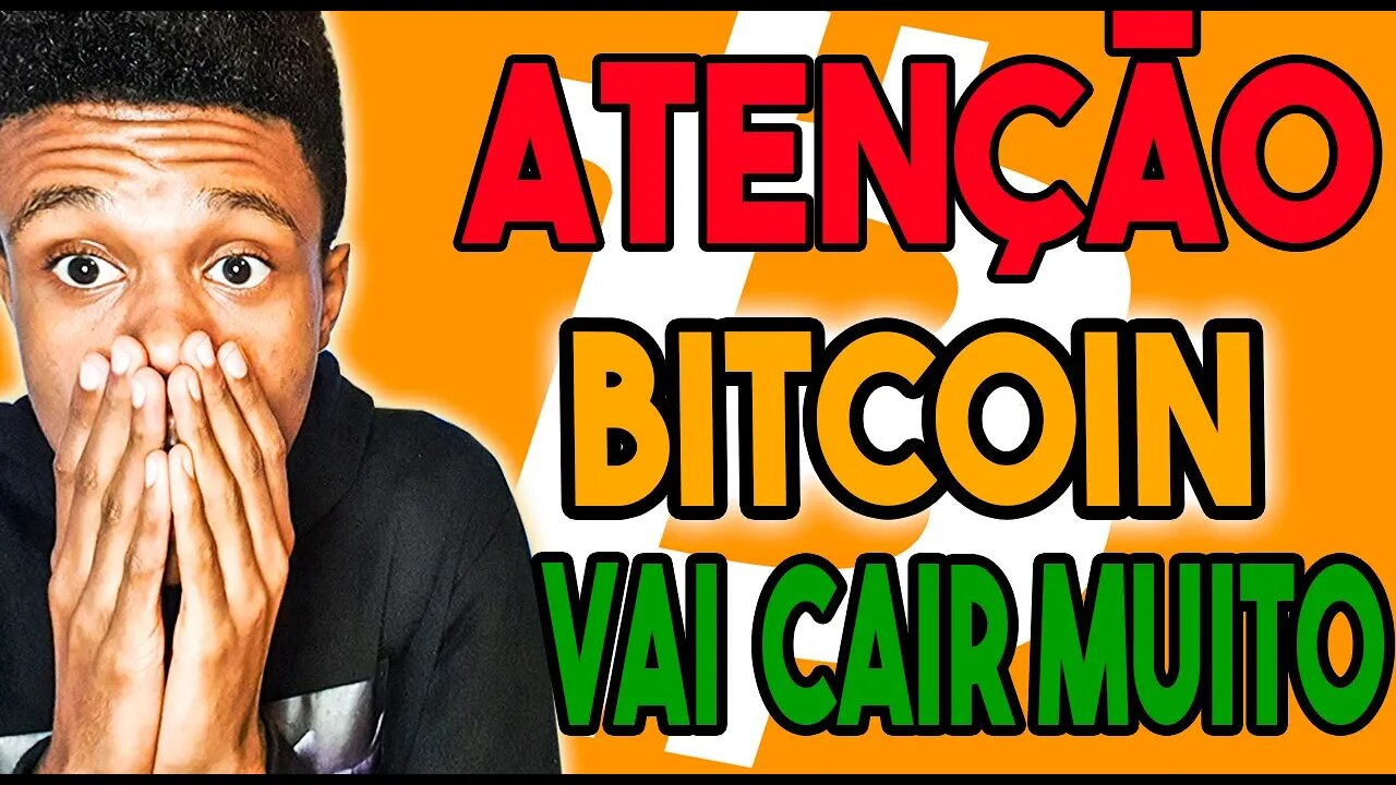 O BITCOIN PODE CAIR MAIS NESSA SEMANA - ALVOS A 20K DOLAR🔴