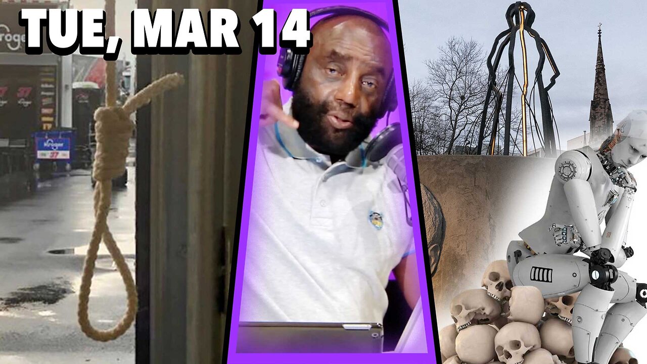 “Noose” hate crime?; Robots taking over; Harriet Tubman replaces Columbus! | JLP SHOW (3/14/23)