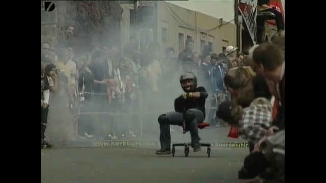 German Office Chair Race