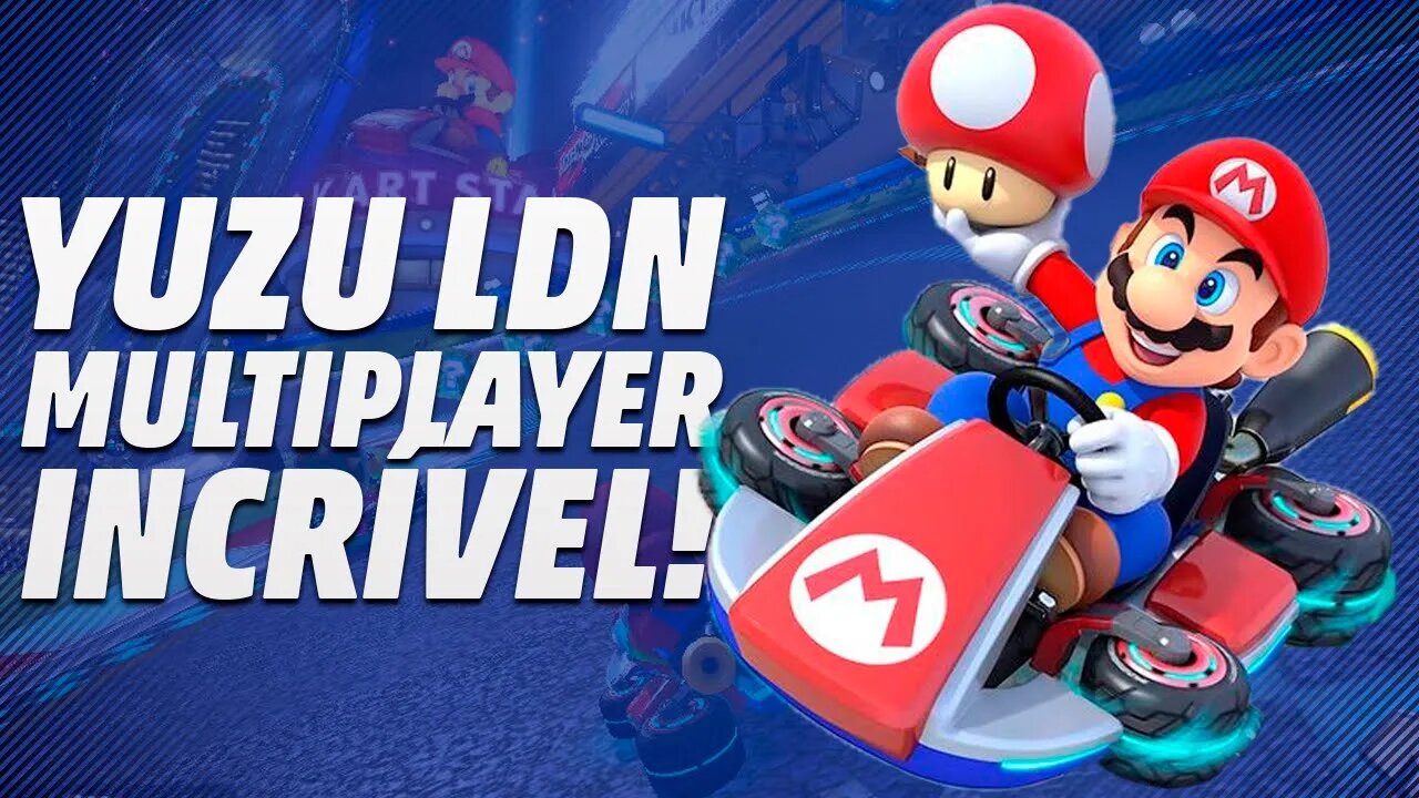 YUZU LDN! BORA JOGAR SWITCH ONLINE NO PC!