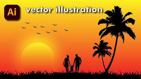 How to make a Vector Illustration in illustrator