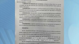 Vale do Rio Doce: Taparuba publica Novo Decreto para frear velocidade de contágio da covid-19