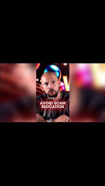 Andrew Tate: You Can Only Borrow Money For a Scam Education