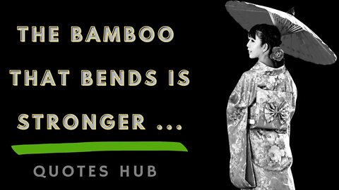 Japanese Proverbs That Are Valuable Life Lessons || #quoteshub || #proverbs