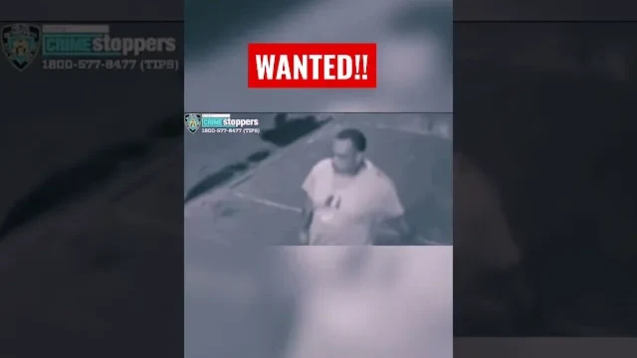 Wanted! Random stabbing caught on video in Manhattan #shorts #nyc #nypd