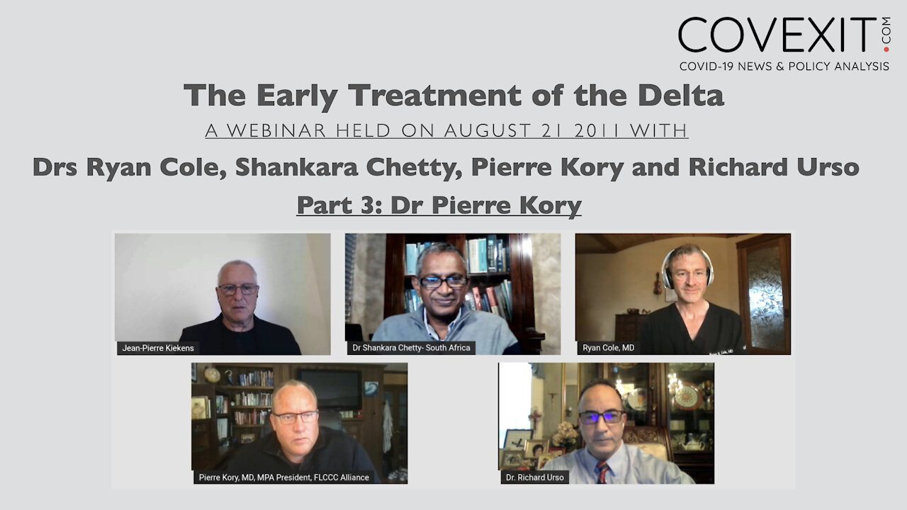 Dr. Pierre Kory Discusses the Revision of the FLCCC Treatment Protocols