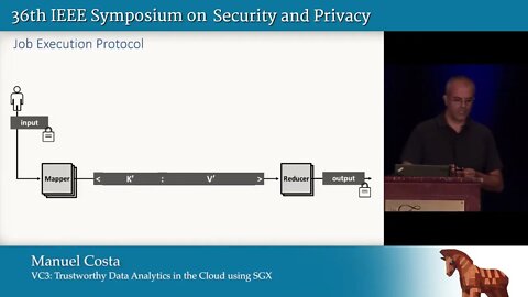 VC3 Trustworthy Data Analytics in the Cloud Using SGX