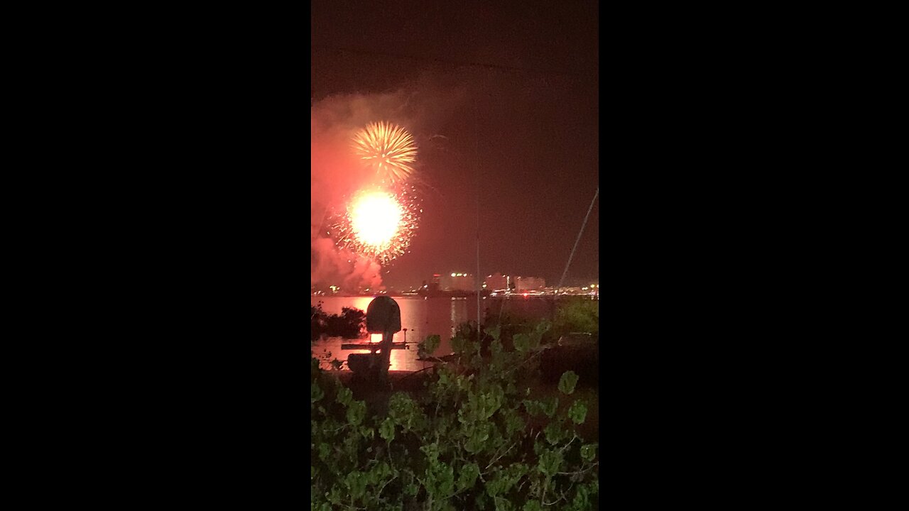 Fireworks on New Years Eve