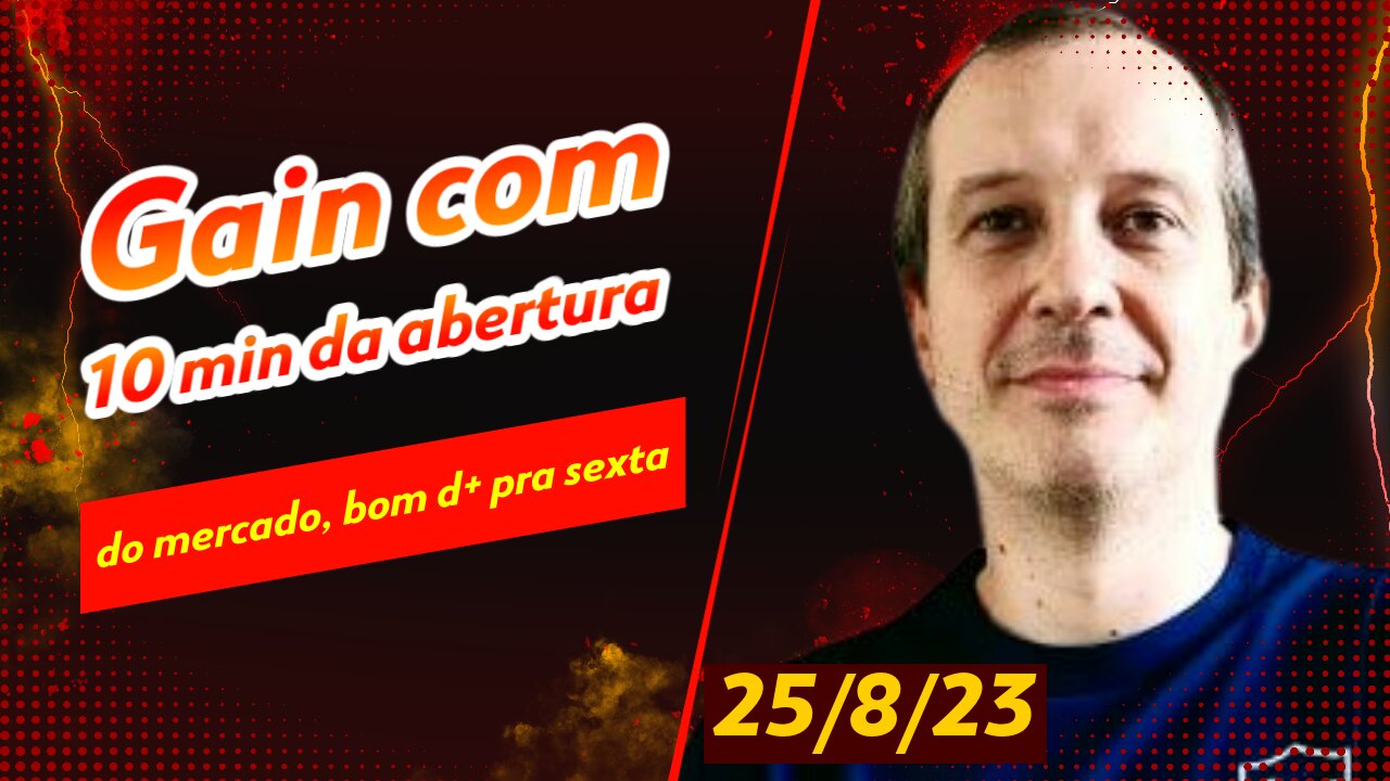 Operando abertura bolsa - Mini Indice na B3