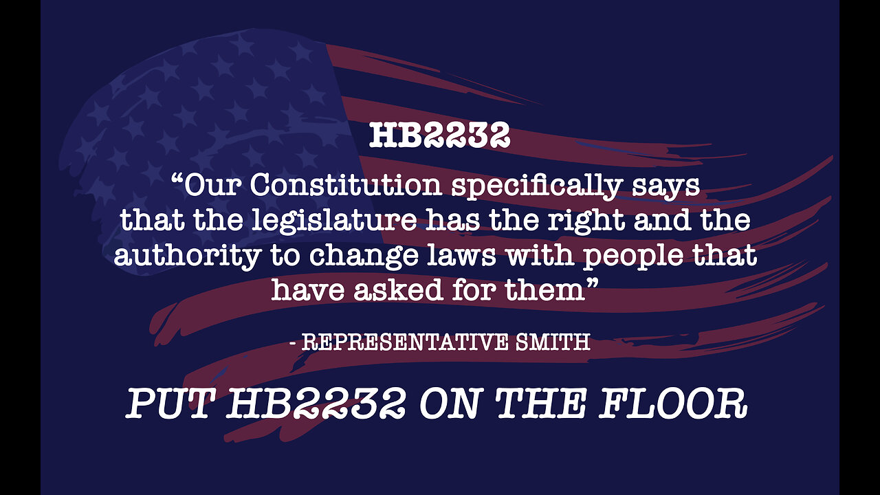 HB2232 - Representative Smith