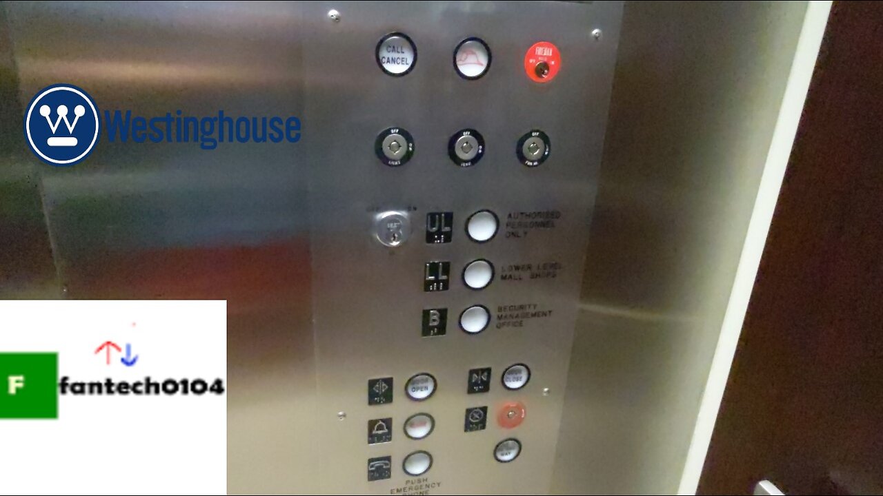 Westinghouse Hydraulic Elevator @ Mall at Short Hills - Millburn, New Jersey