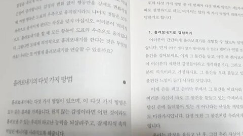 흘려보내기, 5가지 방법, 감정 환영, 감정의 중심으로 다이빙, 양쪽 모두 포용, 세도나 메소드, 헤일 도스킨, 책읽기, 북튜버
