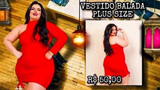 🛑 VESTIDO BALADA PLUS SIZE!