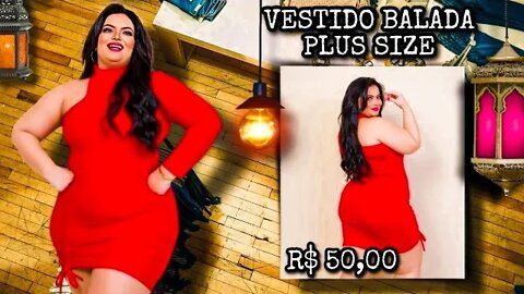 🛑 VESTIDO BALADA PLUS SIZE!