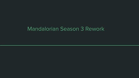 Making Mando Great Again: Season 3