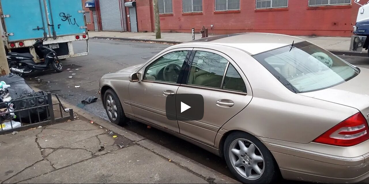 NYC Migrants Bought a Mercedes Benz With Your Taxpayers Dollars 💵 & Squatting in my uncles Trailer