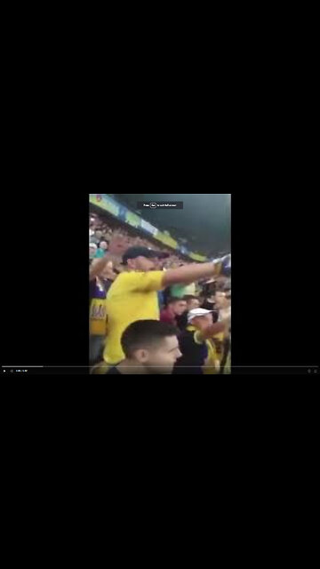 Meanwhile at Lviv Soccer Stadium there is some confusion about what year it is