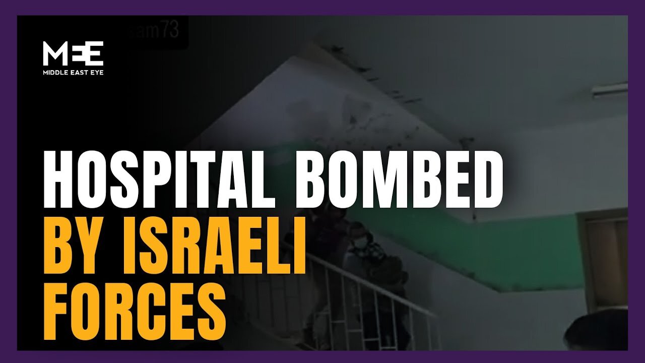 Besieged Kamal Adwan Hospital under attack by Israeli forces