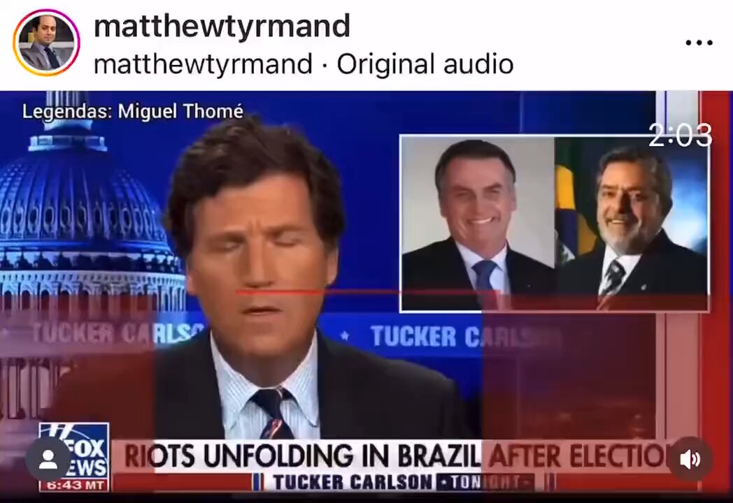 O mundo já sabe !! Adiante patriotas!