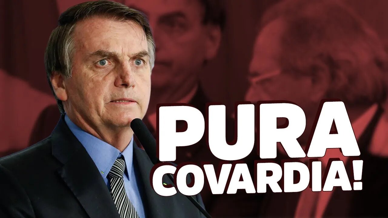 Bolsonaro corta auxílio emergencial por pura COVARDIA!