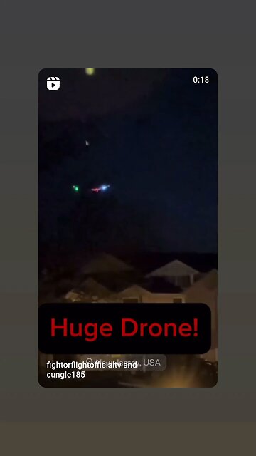 HUGE DRONE OVER NEW 🆕 JERSEY