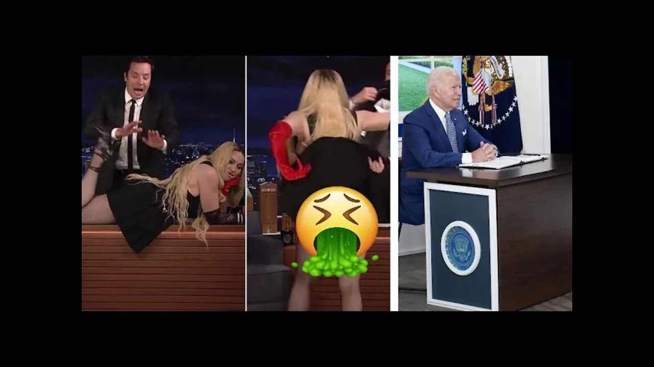 Grotesque Madonna appearance on Fallon is an analogy for Biden and the Democrat Party.