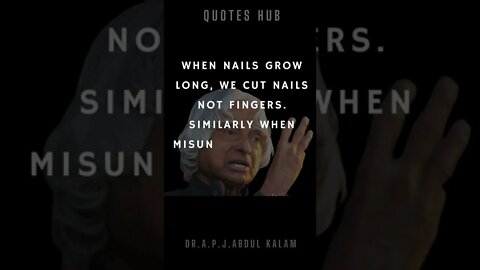 One of the Most Inspiring Quotes from APJ Abdul Kalam || #quotes || #shorts