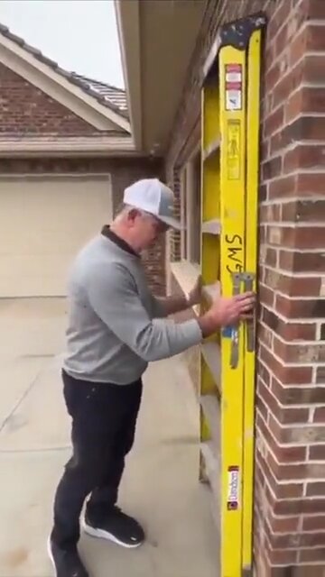 F**ks sake, you can do what with your ladder?!