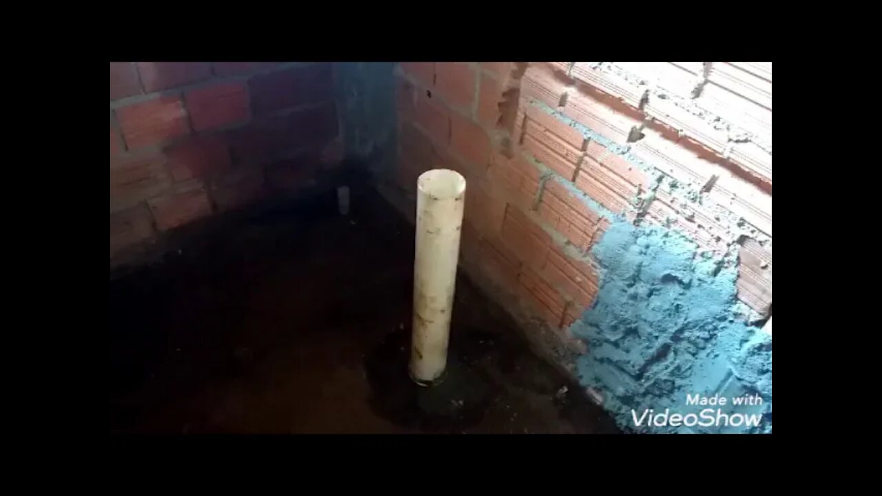 esgoto vs contrapiso do banhero