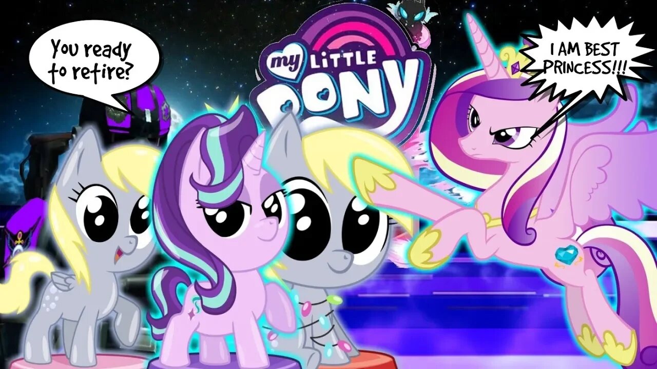 Starlight & Two Derpies take on lvl 5 Master Princess Cadence!