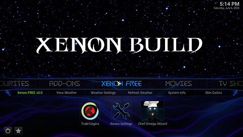 New Xenon Build for Kodi 21 - How To Install