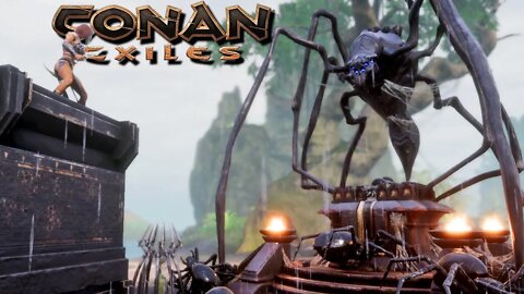Como Conseguir a Religião de Zath, Enfrentamos a Aranha Demoníaca - Conan Exiles 2021