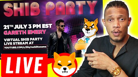 JOIN ME AT THE SHIBA VIRTUAL PARTY NOW!! @ShytoshiKusama