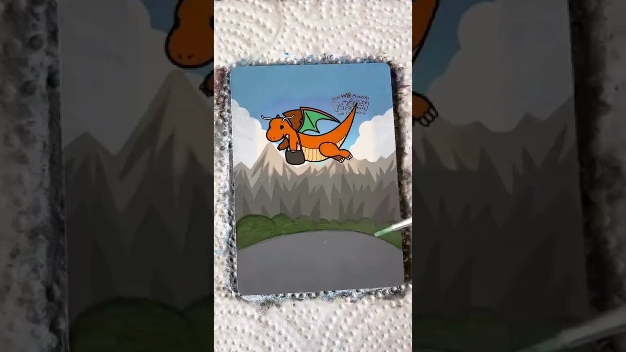 Pintando carta pokémon #26