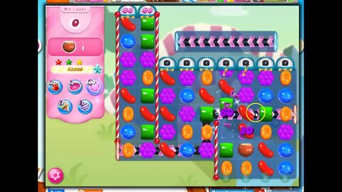Candy Crush Level 3351 Talkthrough, 23 Moves 0 Boosters