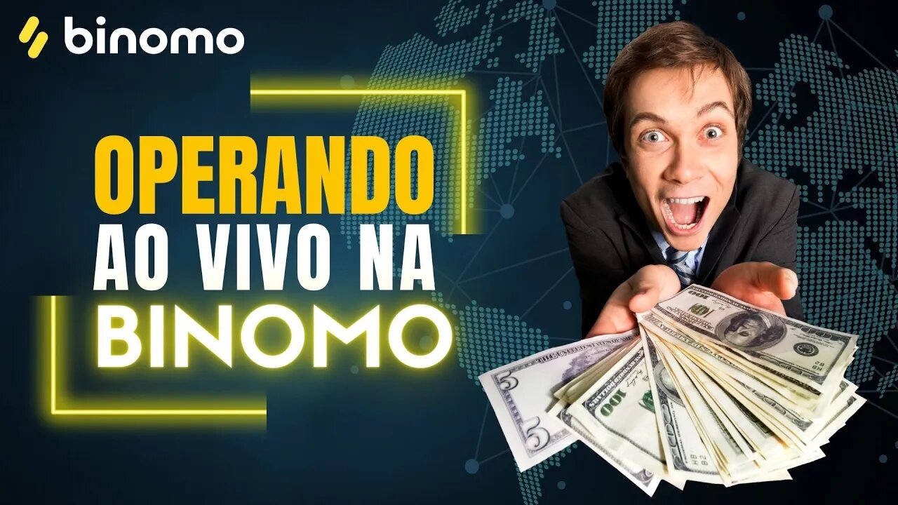 Binomo - Operando Opções Binárias ao Vivo #binomo #opçõesbinárias #live