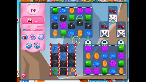 Candy Crush Level 3699 Talkthrough, 15 Moves 0 Boosters