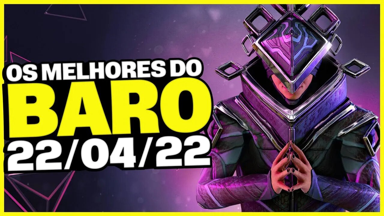 Warframe: Os MELHORES itens do Baro Ki'Teer /MODS/ARMAS/GLIFOS/SKIN [PC, PS, XBX, SWITCH]-[22/04/22]