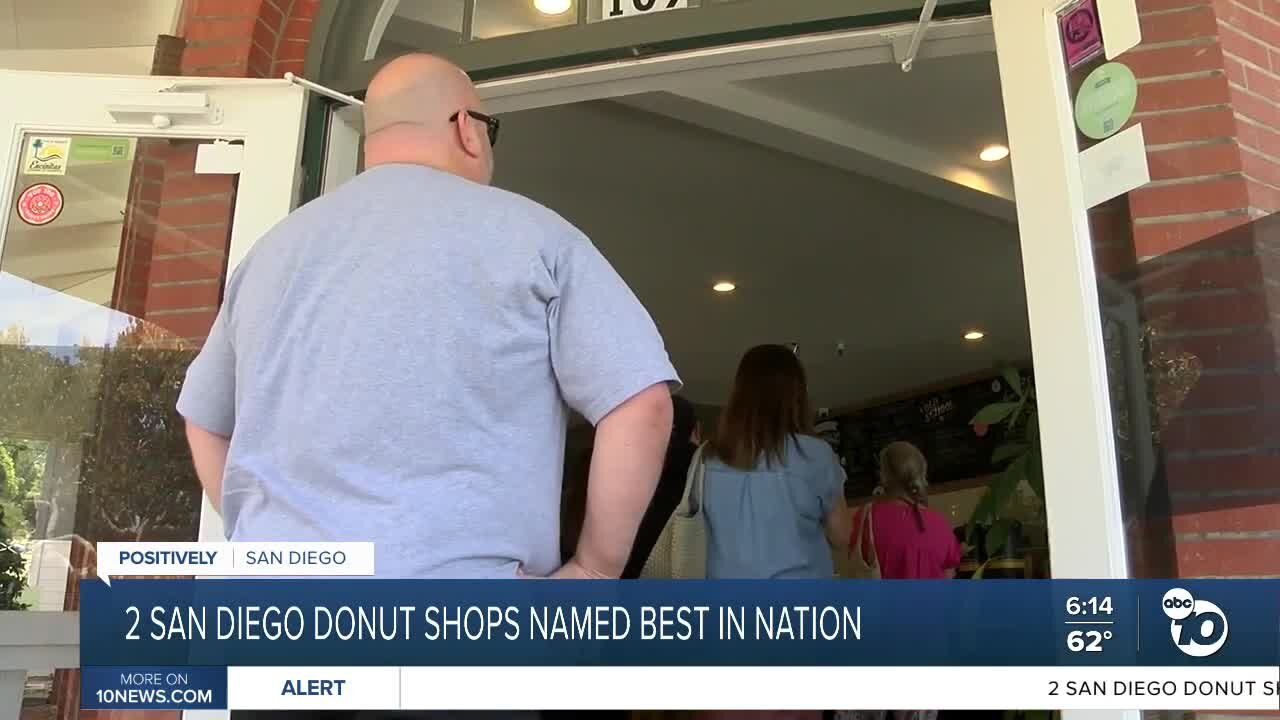 NEWSPOSIInside 2 San Diego County donut shops ranked the best in US