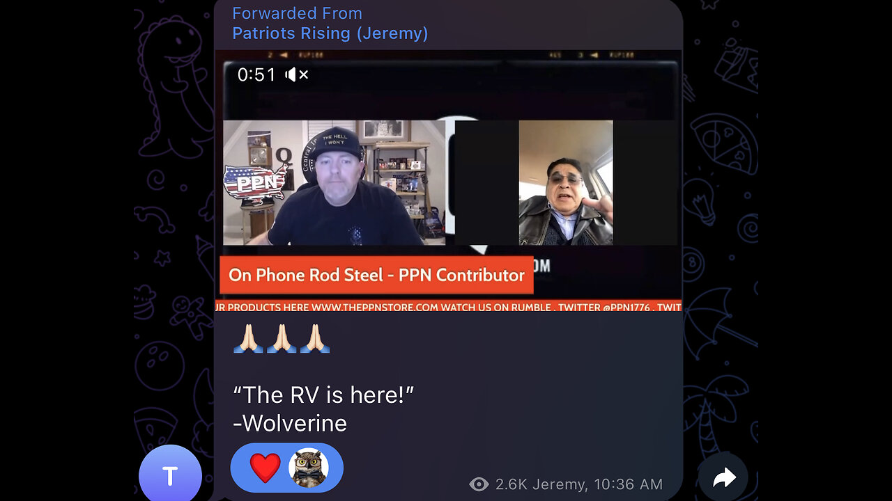 🚨“The RV is here!”- this IS the FIRST TIME weve heard this info 🙏🏻🙏🏻🙏🏻🚨