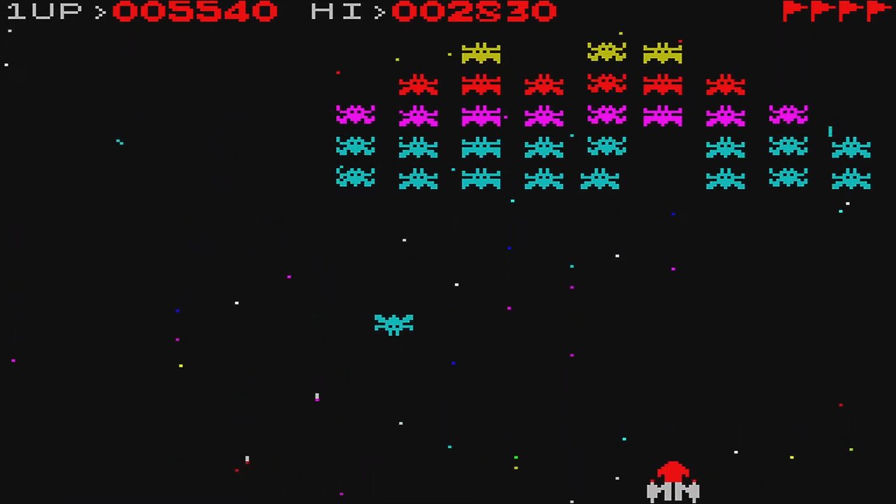 Galaxian ZX Spectrum Video Games Retro Gaming 8-bit