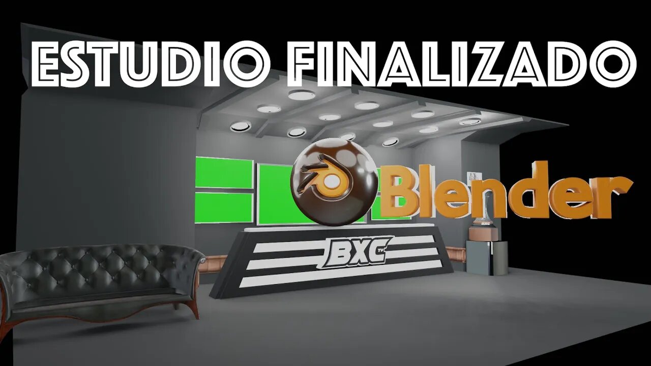 PROJETO FINALIZADO, ESTUDIO 3D BXC