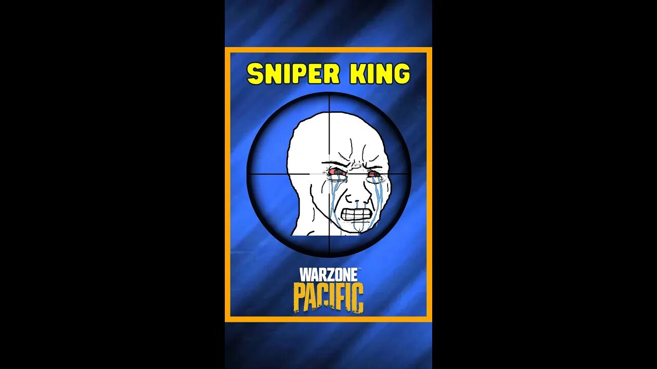 I'm The Sniper King 👑 | Warzone Shorts #shorts