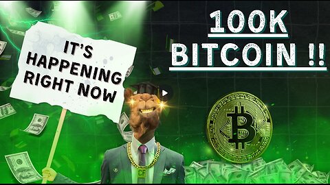 100k Bitcoin IS JUST 1% AWAY !!!