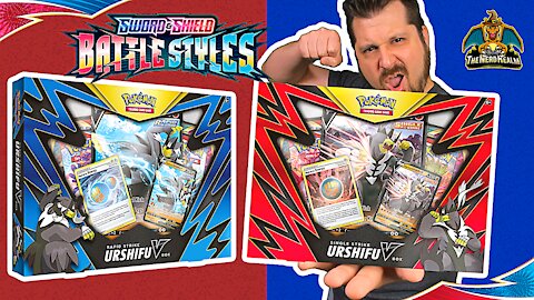 Rapid Strike & Single Strike Urshifu V Boxes | Pokemon Cards Opening