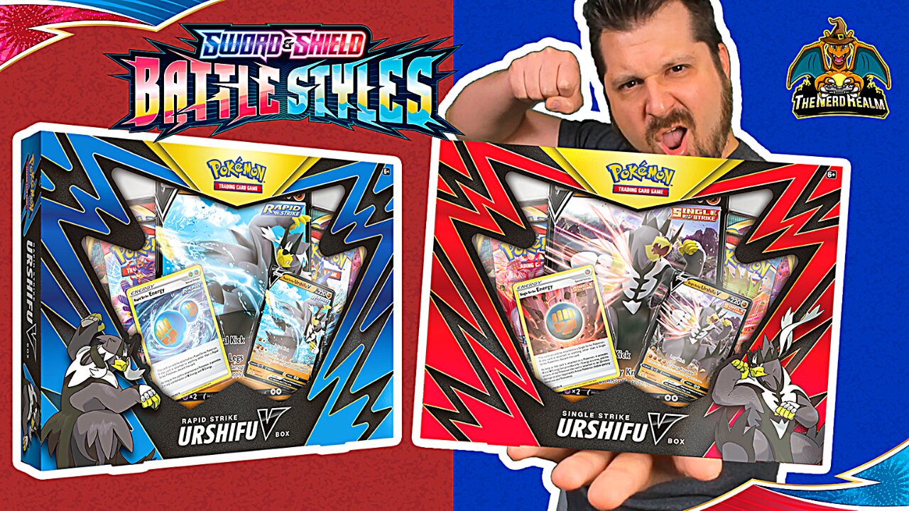 Rapid Strike & Single Strike Urshifu V Boxes | Pokemon Cards Opening