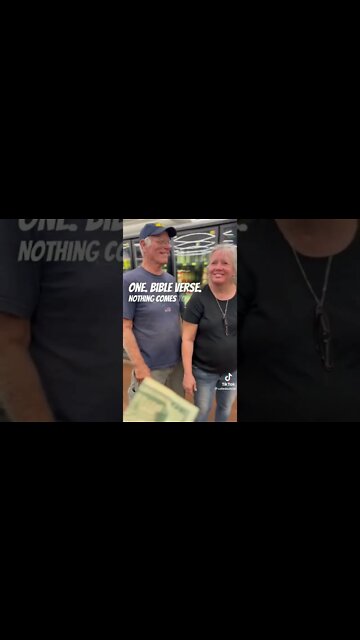 A 20 USD Bill versus a Bible Verse