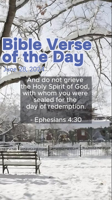Bible Verse of the Day: June 29, 2024