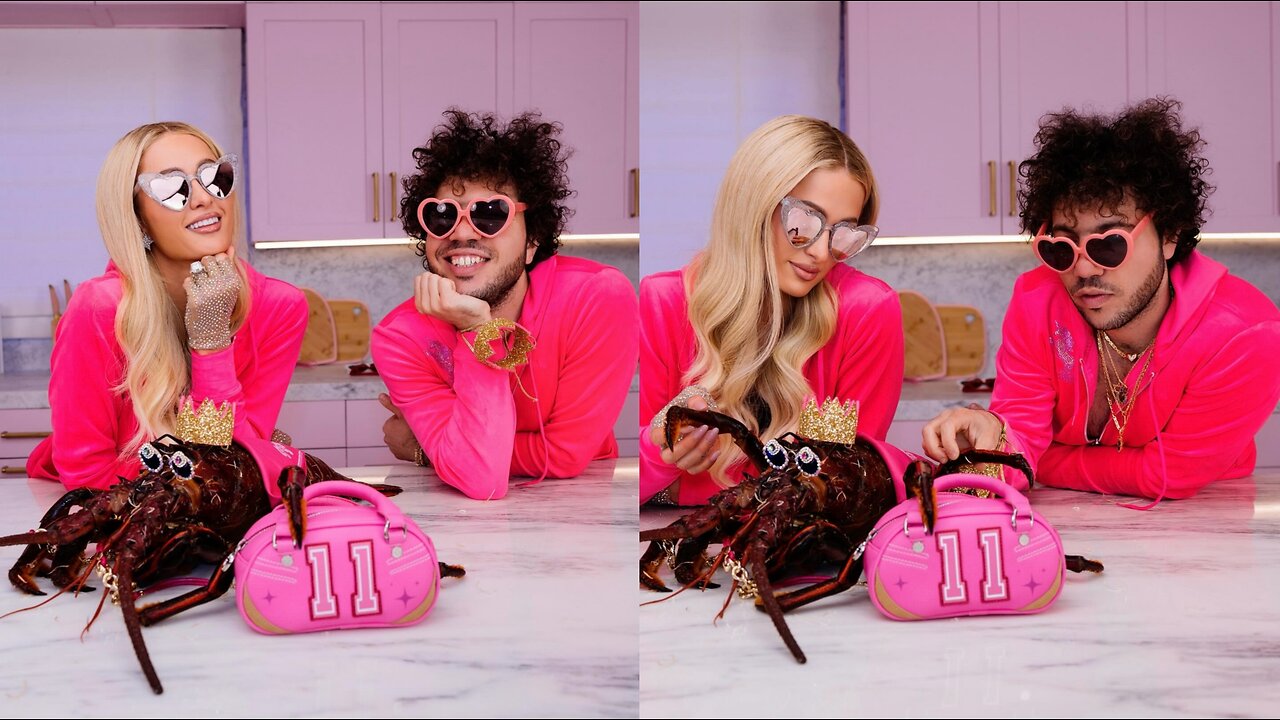 Inside Paris Hilton's Pink Kitchen with Benny Blanco