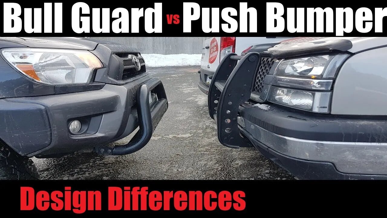 Push Bumper vs Bull Guard | AnthonyJ350